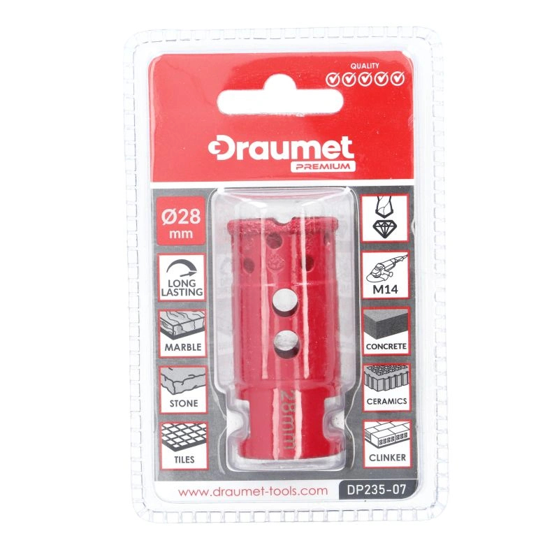 Carota diamantata M14 28mm AERO Profesionala Draumet [6]