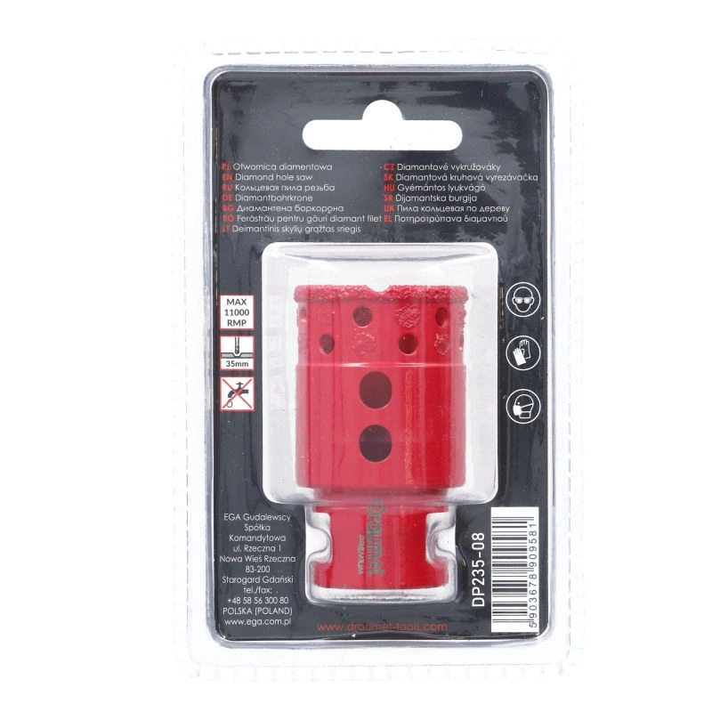 Carota diamantata M14 35mm AERO Profesionala Draumet [7]