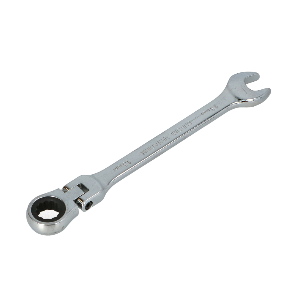 Cheie cu clichet combinata 17mm cu cap flexibil Faster Tools [1]