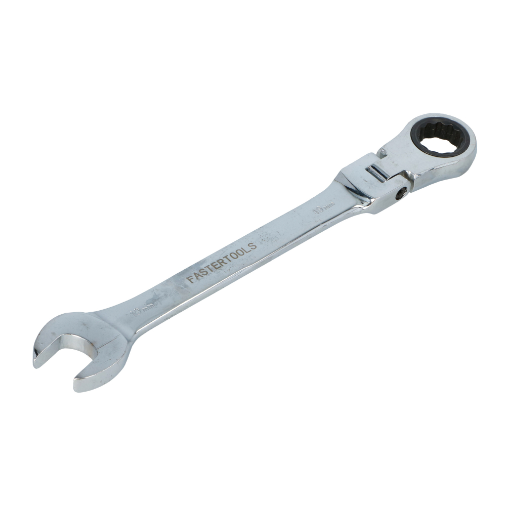 Cheie cu clichet combinata 8mm cu cap flexibil Faster Tools [1]
