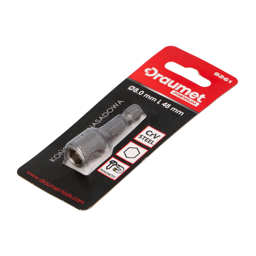Cheie tubulara magnetica profesionala 13mmx48mm CR-V Draumet [3]