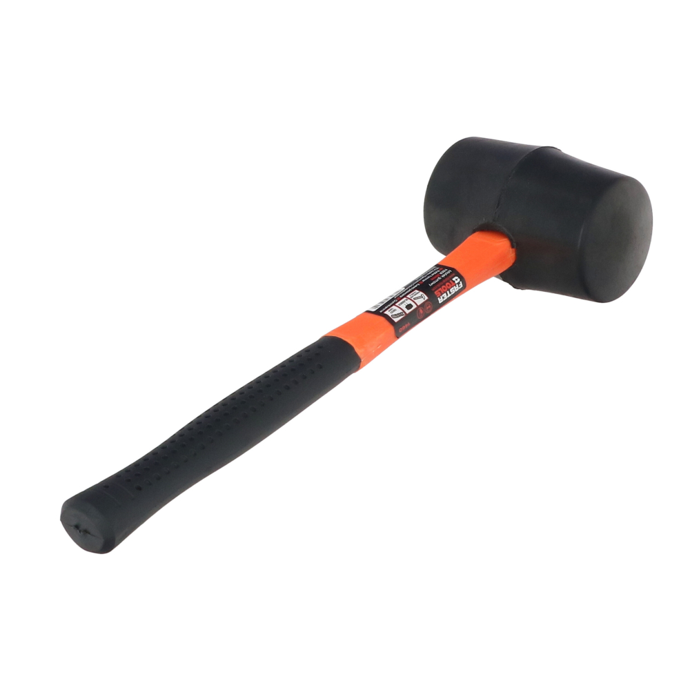 Ciocan cauciuc negru cu maner din fibra 620gr Faster Tools [2]
