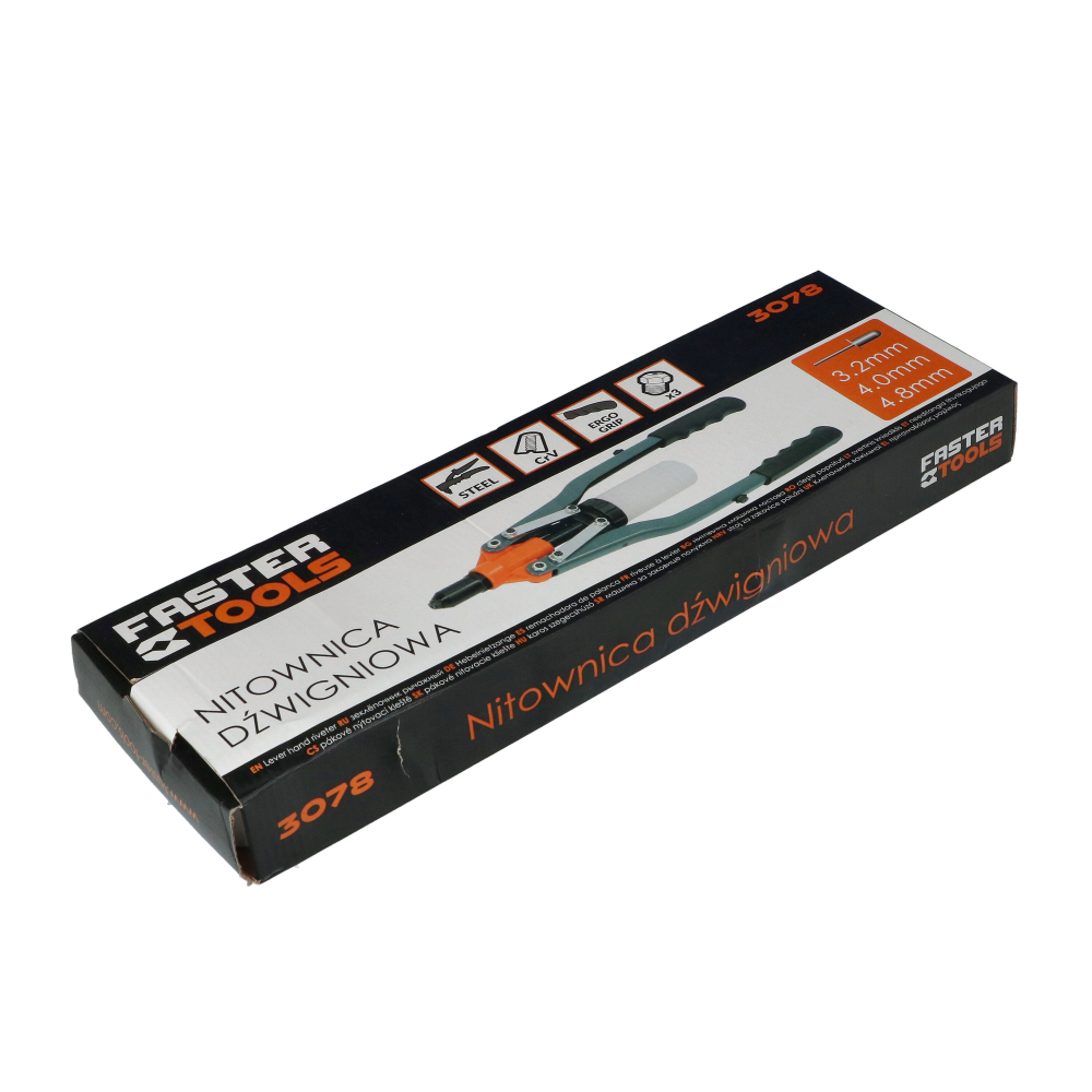 Cleste frontal pentru popnituri 460mm Faster Tools [4]