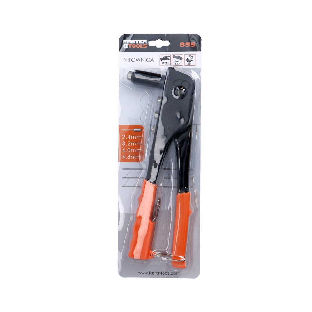 Cleste pentru popnituri 2.4-4.8mm Faster Tools [4]