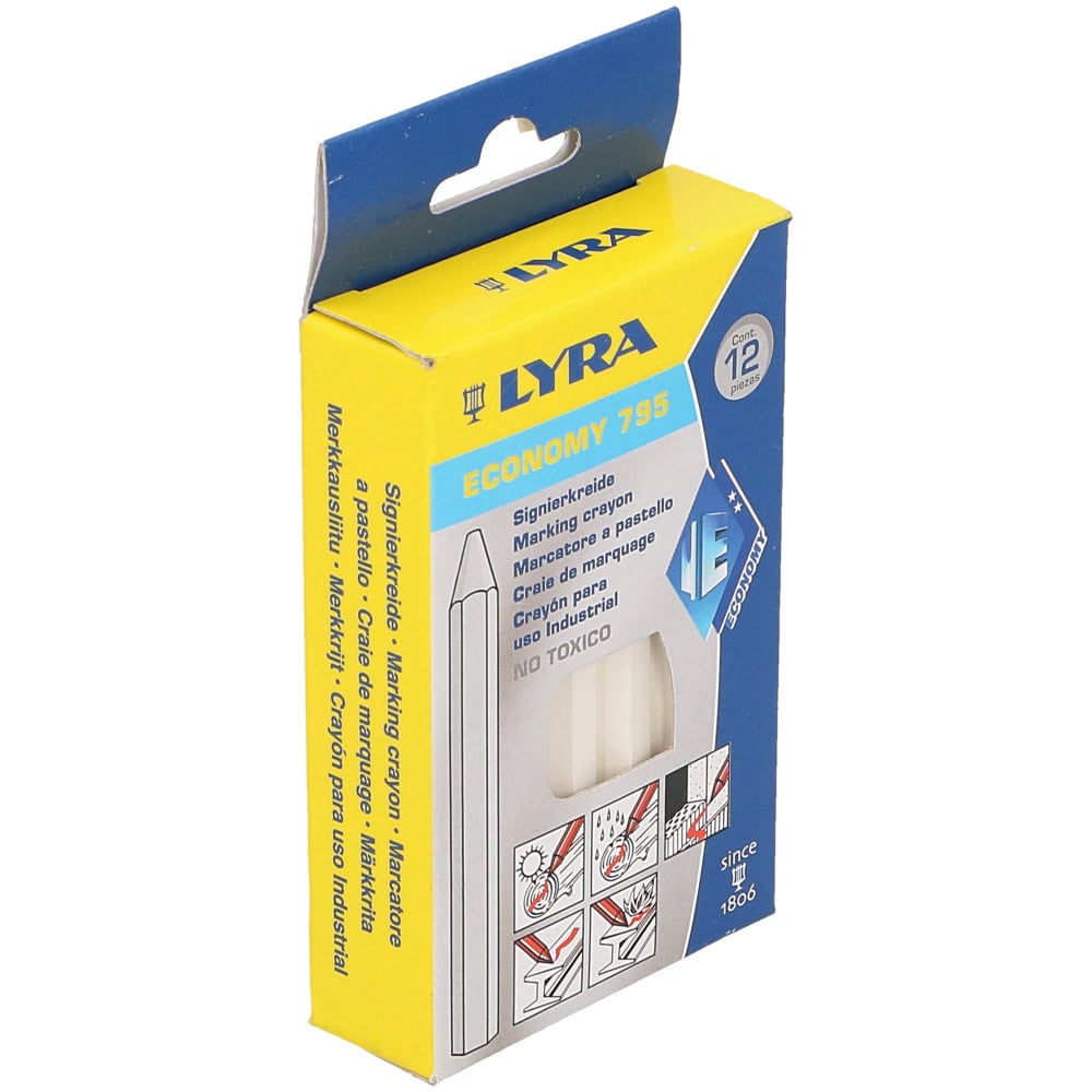 Creta cerata alba 11x110mm Lyra [2]