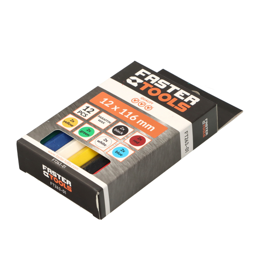 Creta cerata multicolora 12x116mmcm Faster Tools [5]