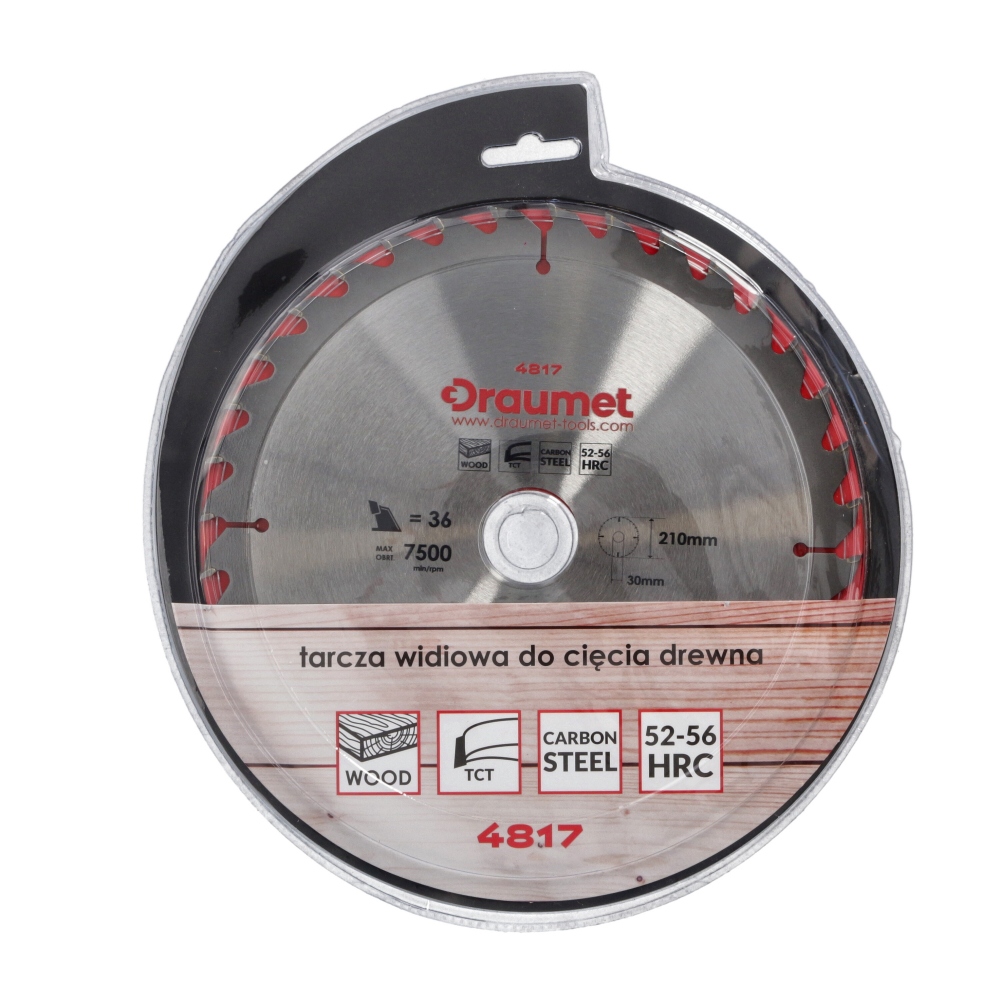 Disc 160x20/16mm gaura pentru ferastrau circular diametru - 24 dinti Draumet [2]