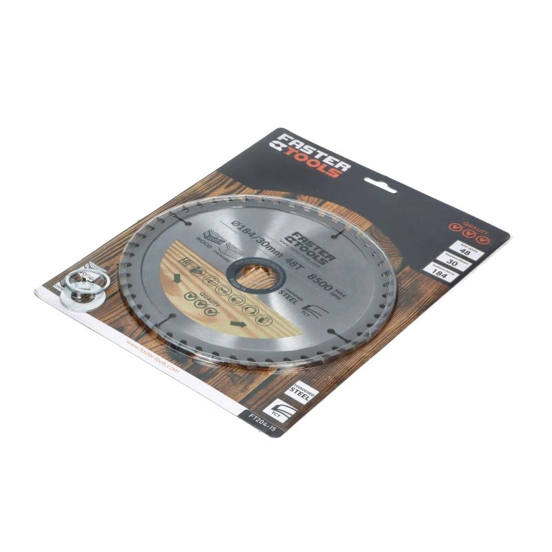 Disc pentru ferastrau circular diametru 184x30mm gaura 48 dinti Faster Tools [2]