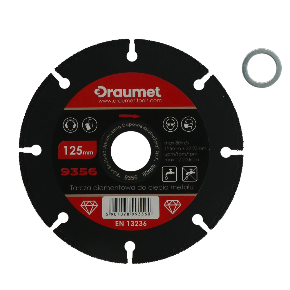 Disc pentru taiere universala multi-materiale profesional 125mm Draumet [2]