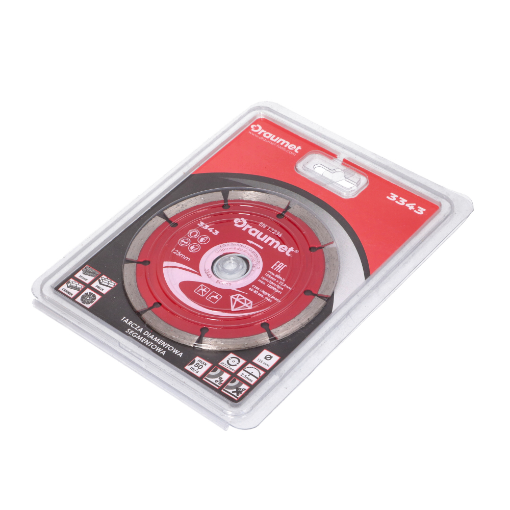 Disc profesional segmentat pentru taiere beton 230x22.2mm Draumet [2]