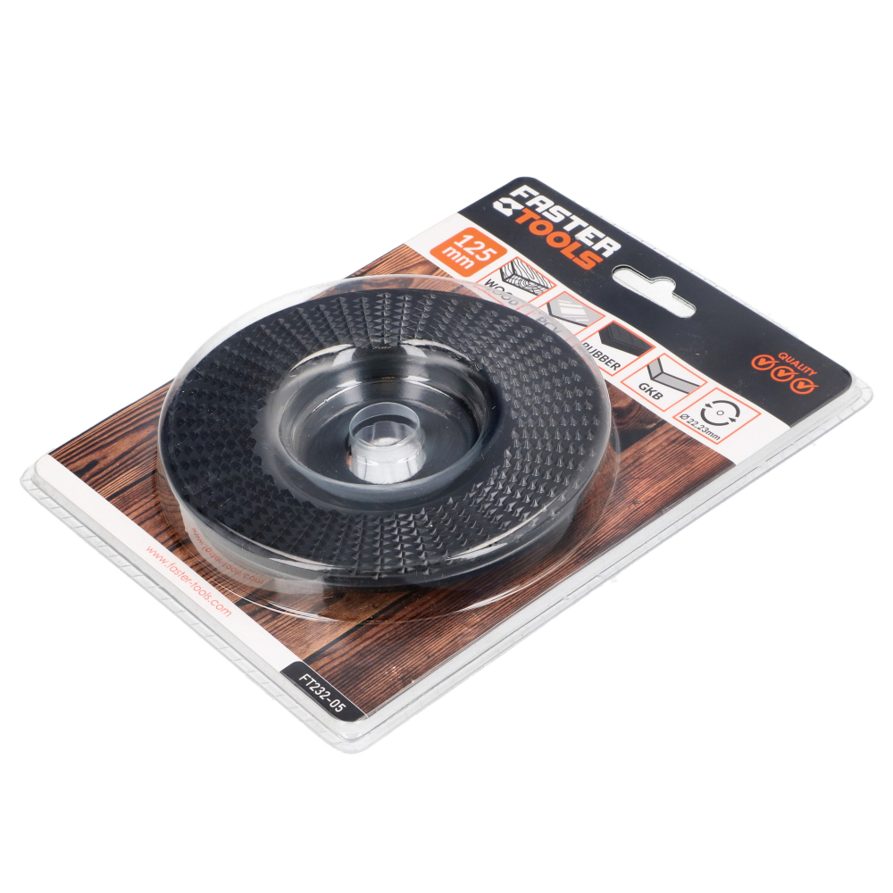 Disc raspel drept 125mm Faster Tools [7]