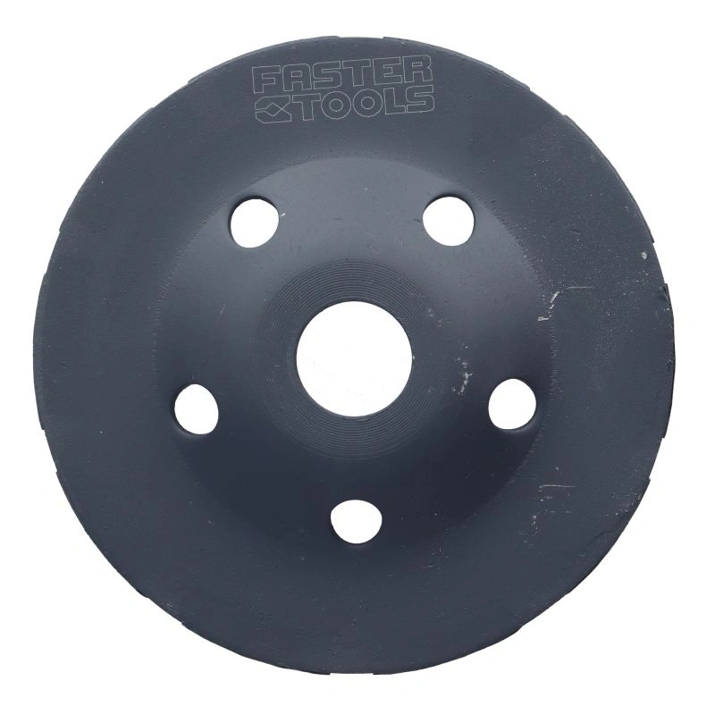 Disc slefuire tip cupa cu pastile vidia duble 125mmx22.2 Faster Tools [3]