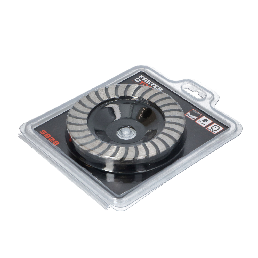 Disc slefuire tip cupa turbo vidia 125mmx22.2 Faster Tools [4]