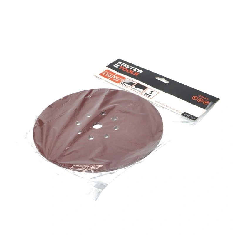 Disc smirghel 225mm P150 cu velcro pentru slefuitor pereti Faster Tools [2]