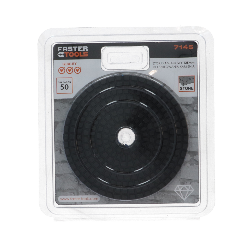 Discheta slefuit umed-uscat 125mm granulatie 800 Faster Tools [3]