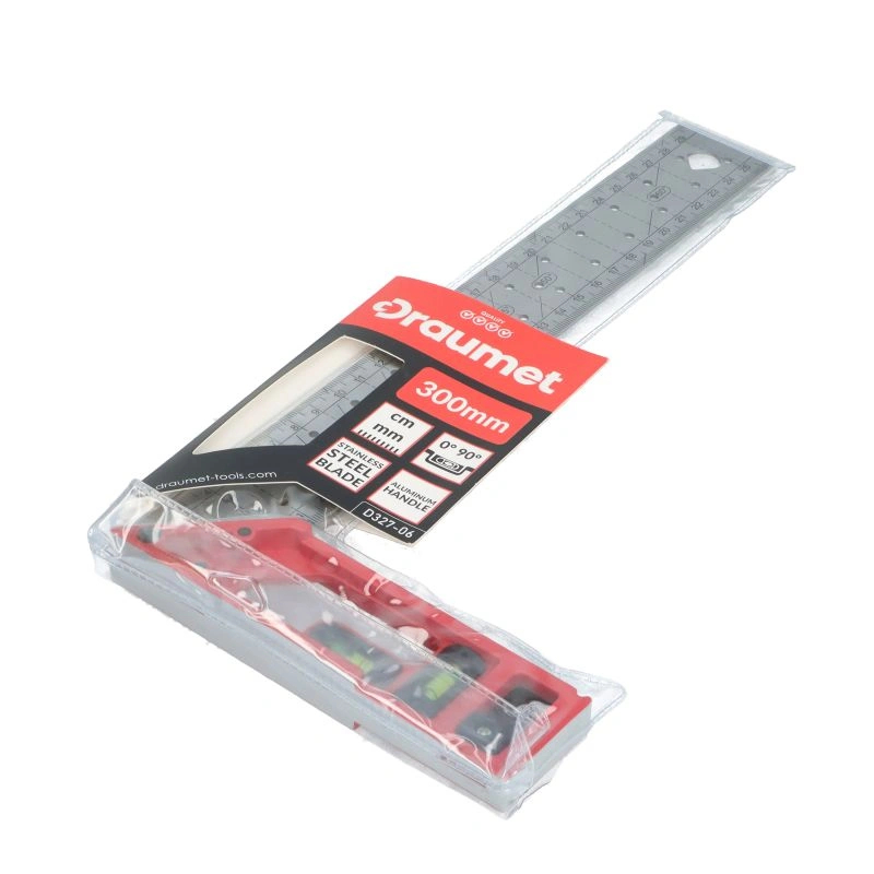 Echer profesional 300mm cu bule Draumet  [2]