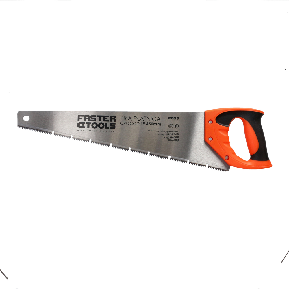 Ferastrau de mana profesional cu maner din plastic 450mm Faster Tools [2]