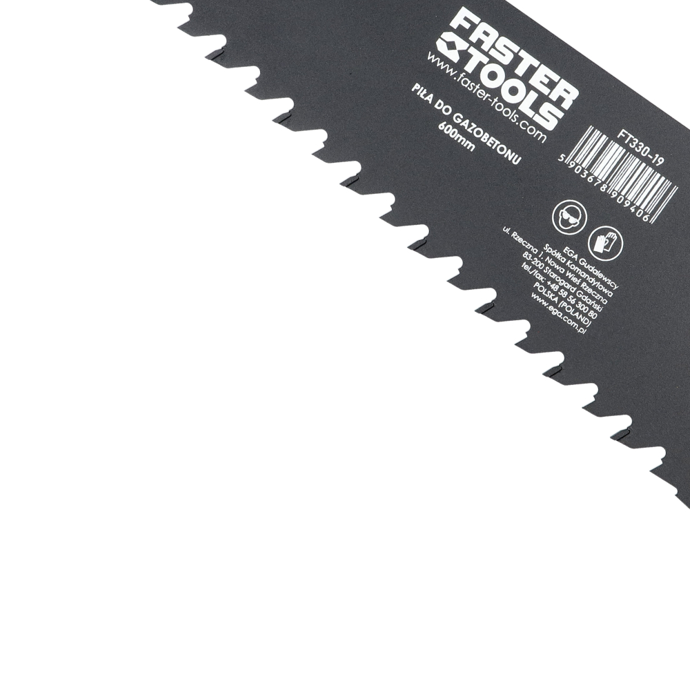 Ferastrau de mana profesional cu vidia pentru BCA 600mm Faster Tools [3]