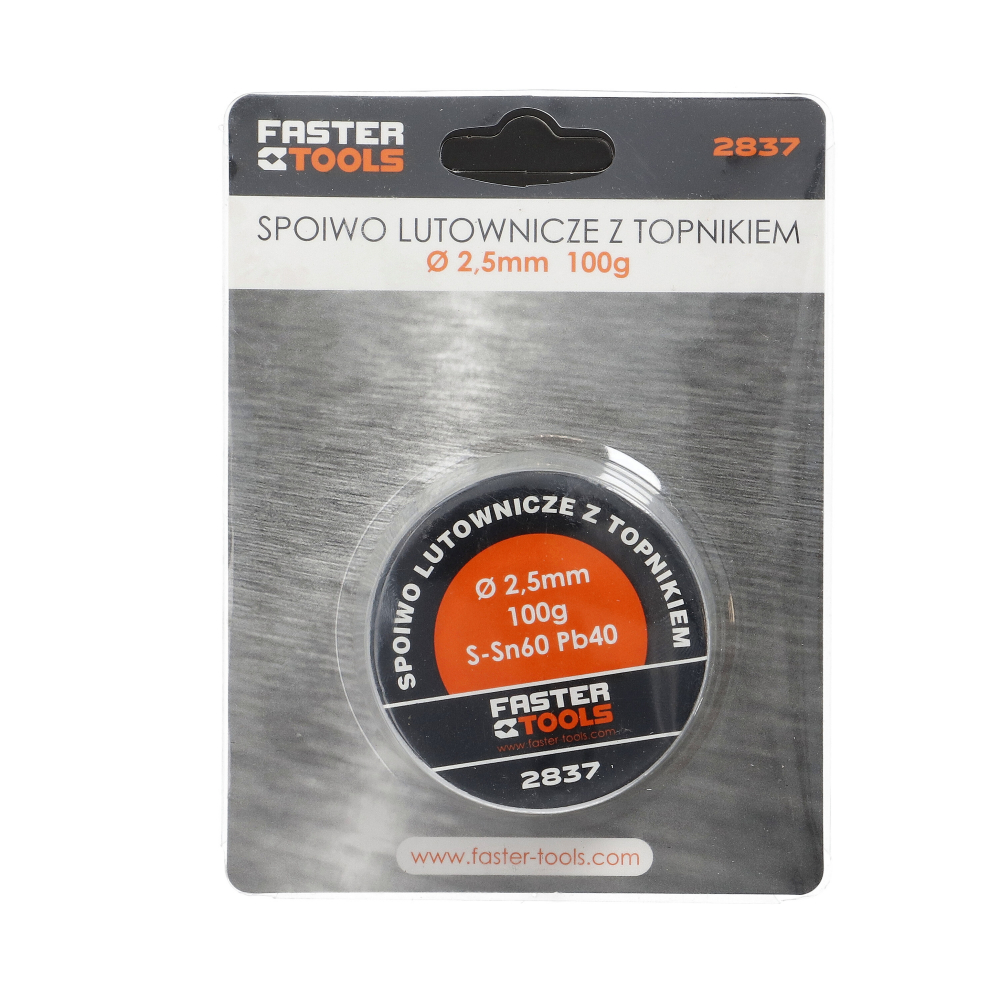 Fludor pentru electricieni 1mmx100gr SN60-PB40 Faster Tools [3]