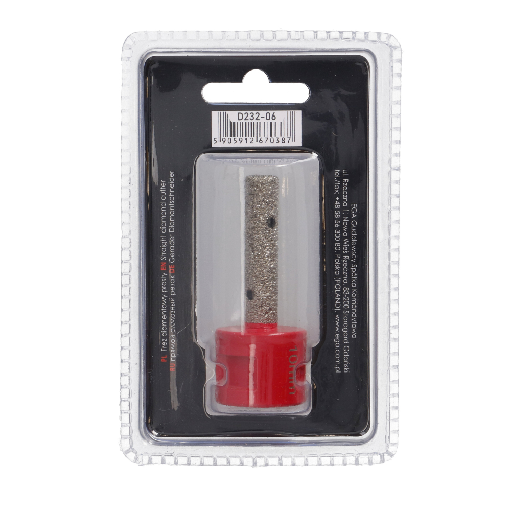 Freza diamantata M14-10mm pentru slefuire ceramica si piatra naturala Draumet [5]