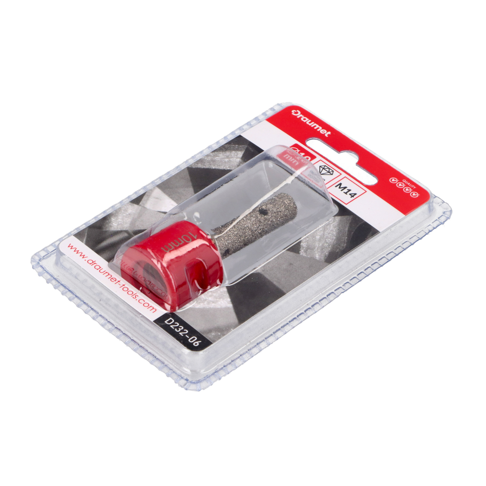 Freza diamantata M14-10mm pentru slefuire ceramica si piatra naturala Draumet [3]