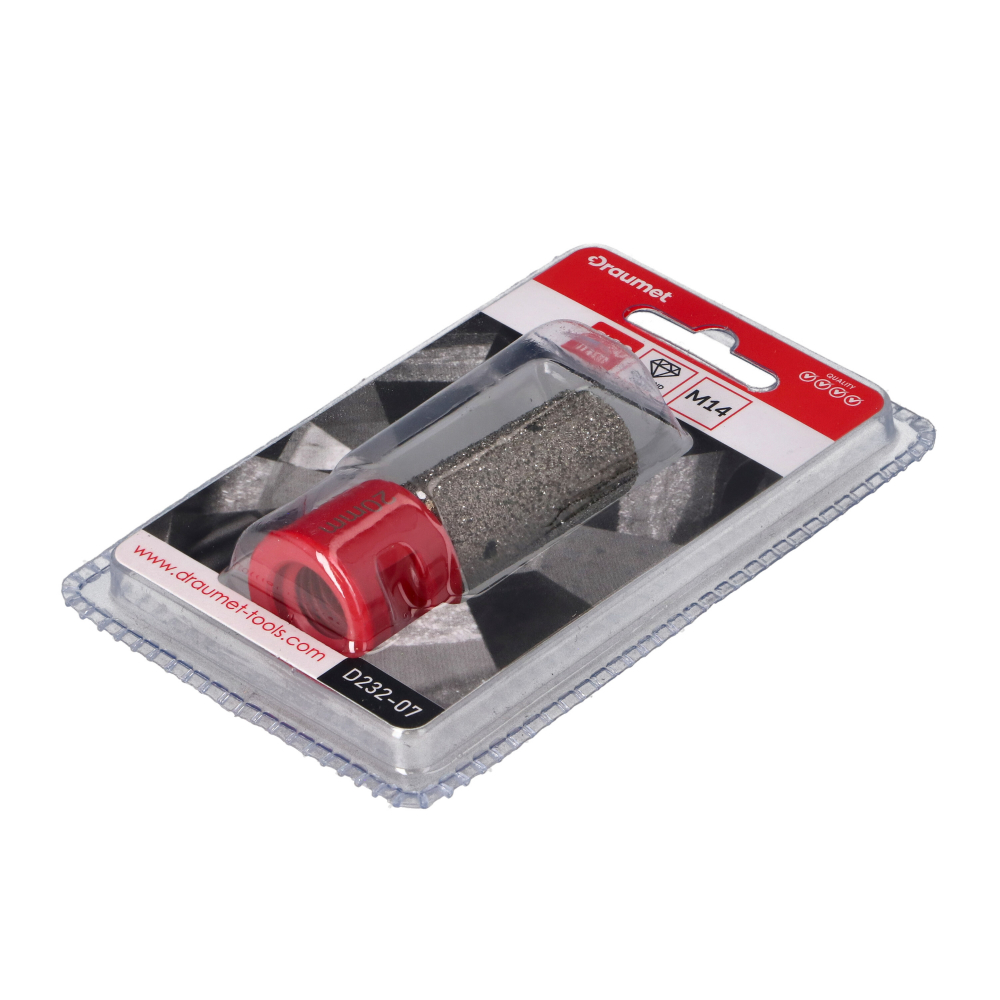 Freza diamantata M14-20mm pentru slefuire ceramica si piatra naturala Draumet [5]