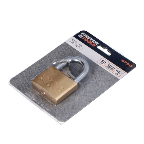 Lacat profesional din alama 30mm Faster Tools [2]