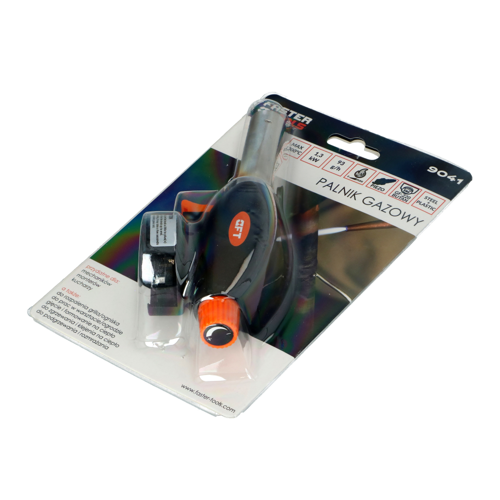 Lampa de gaz cu clema si aprindere piezo Faster Tools [2]