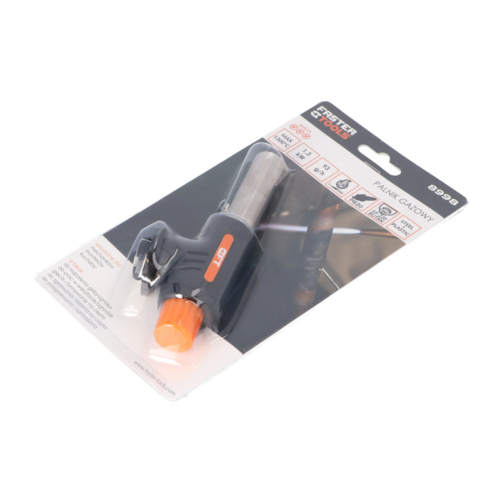 Lampa de gaz cu clema si aprindere piezo Faster Tools [2]