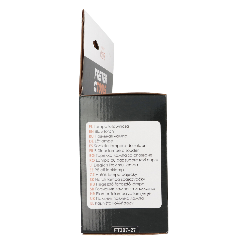 Lampa gaz metalica cu piezo 1.7KW Faster Tools [6]