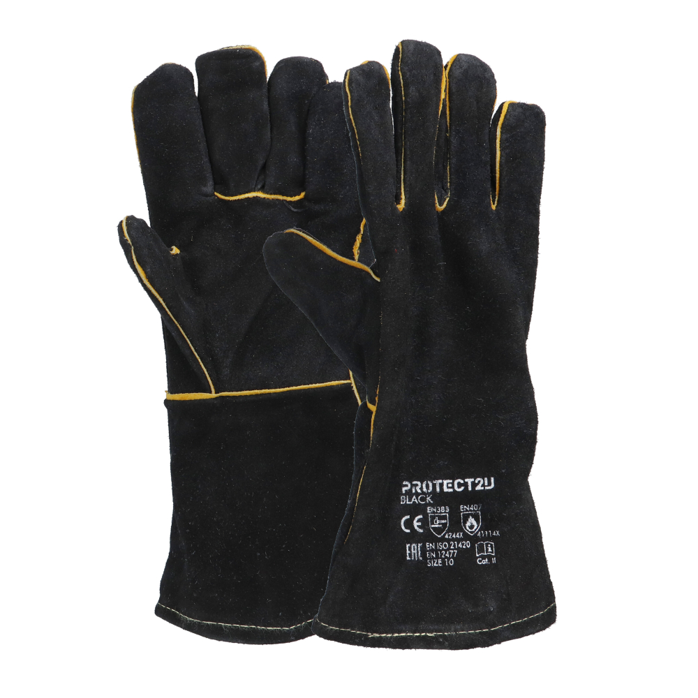 Manusi pentru sudura groase din pliele si kevlar M10 Protect2U [1]