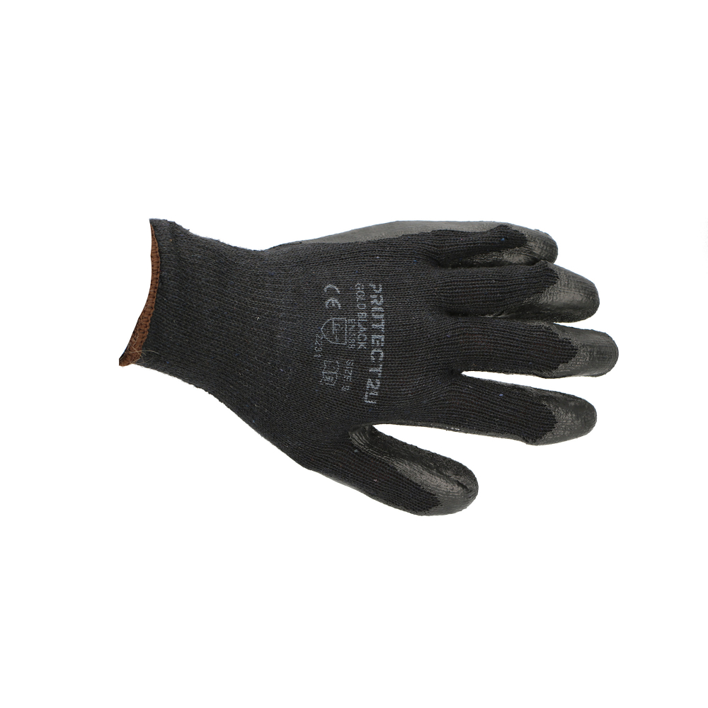 Manusi groase din latex GOLD BLACK marimea 10 Protect2U [3]