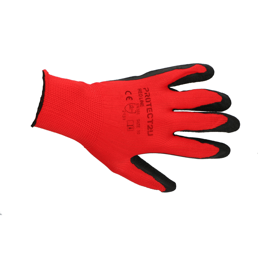 Manusi subtiri din nitril RED LINE marimea 8 Protect2U [3]