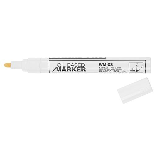 Marker cu vopsea alba in tub metalic SK [1]