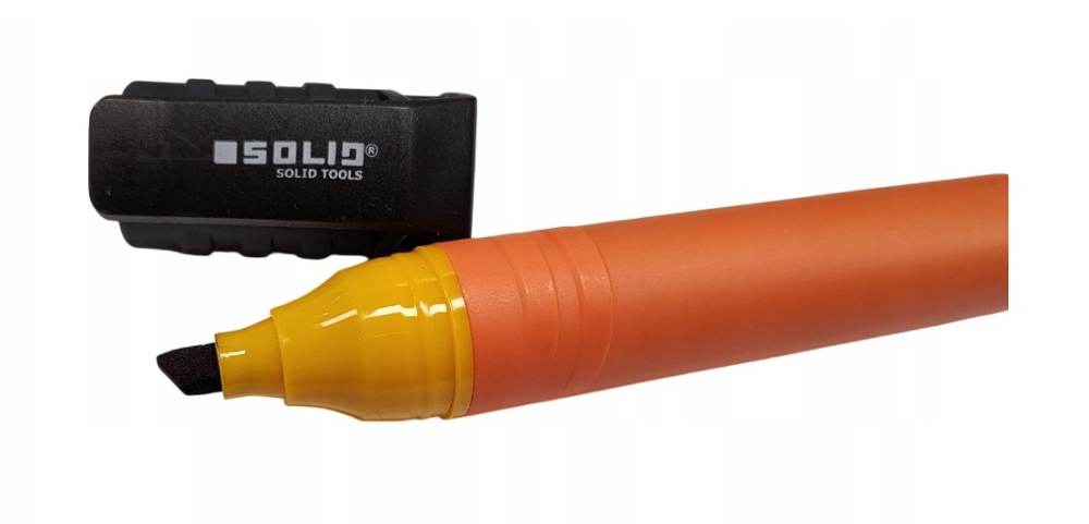Marker gros negru intens pentru santier Solid Tools [3]