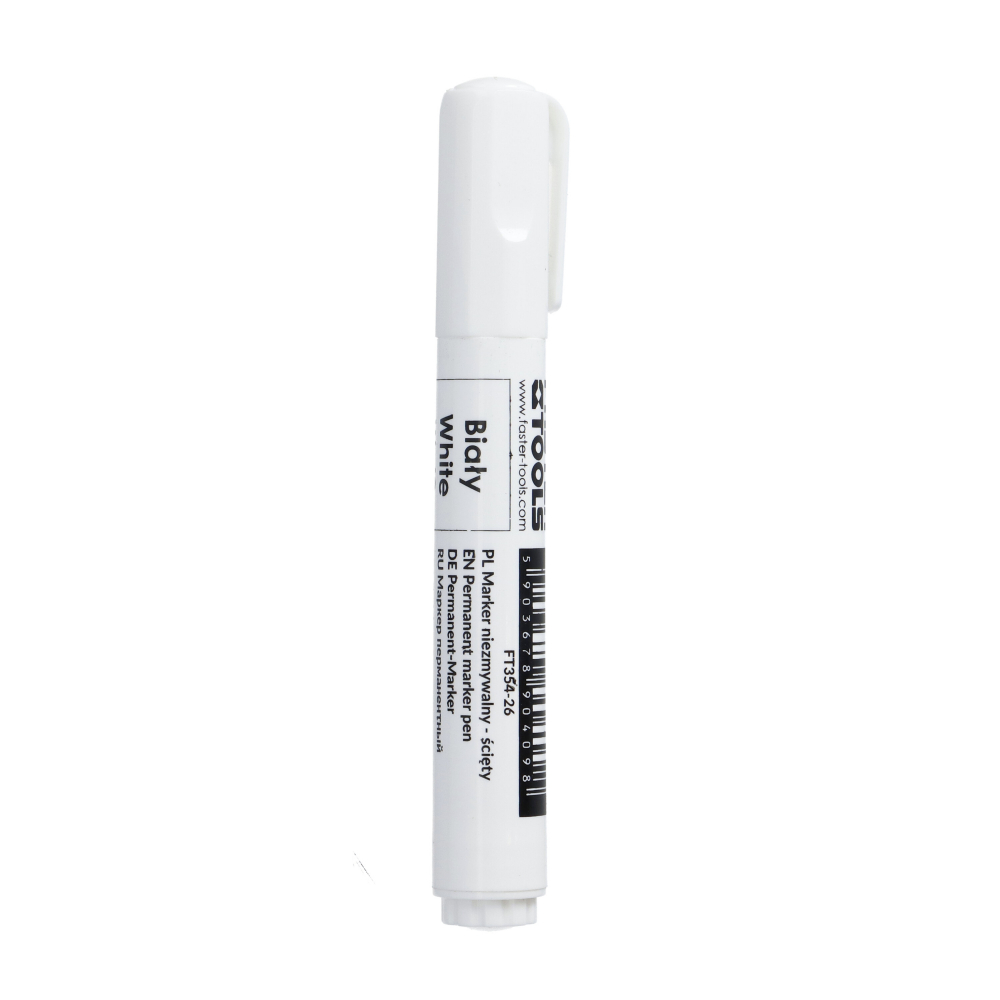Marker permanent gros alb Faster Tools [4]