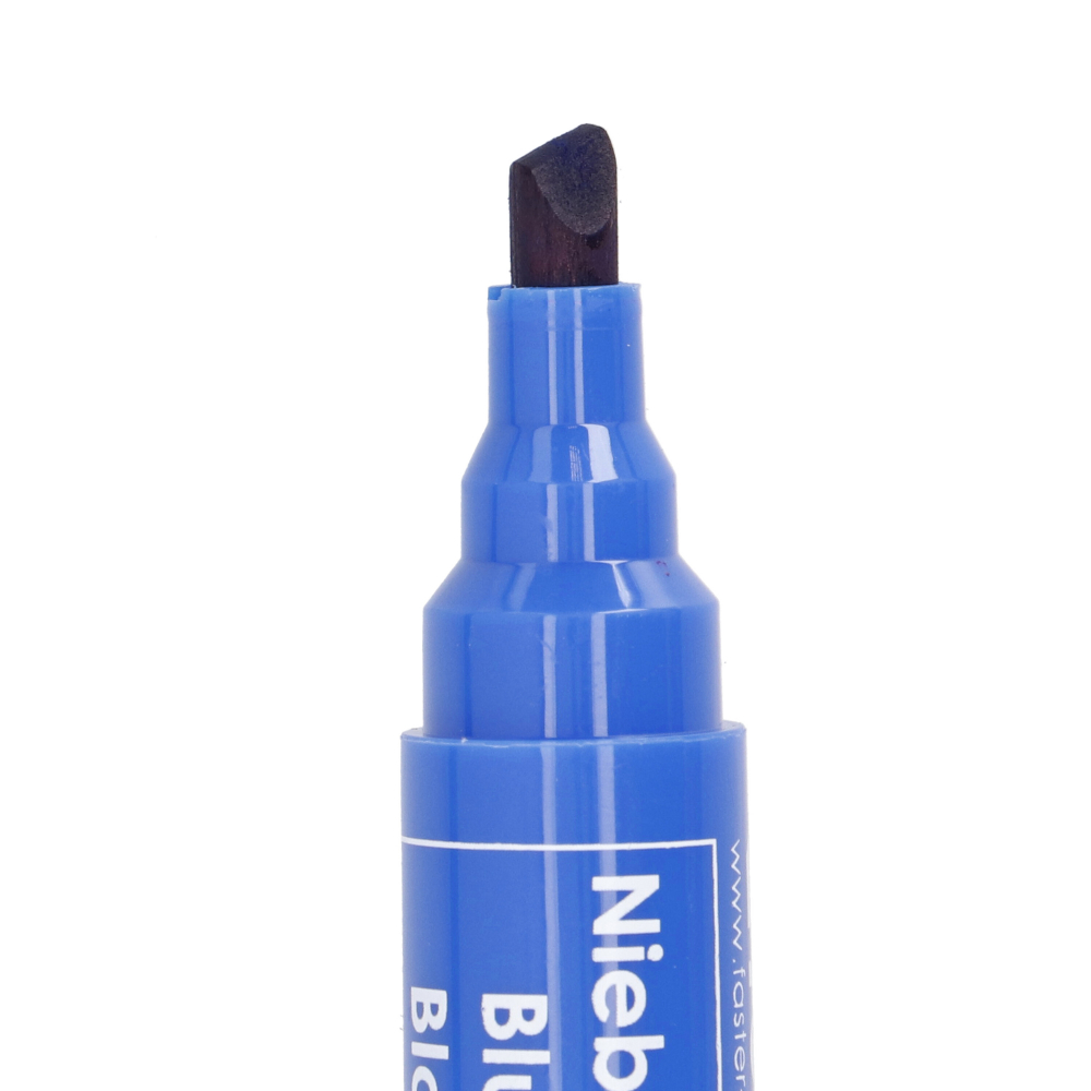 Marker permanent gros albastru Faster Tools [2]