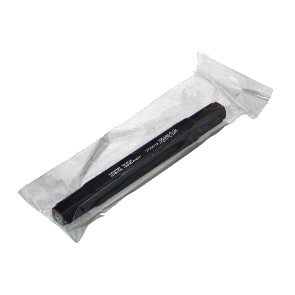 Marker permanent gros negru cu 2 varfuri Faster Tools [3]