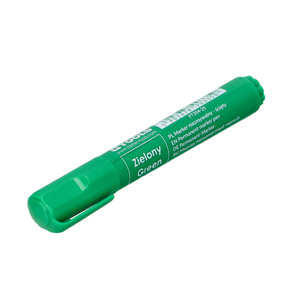 Marker permanent gros verde Faster Tools [3]