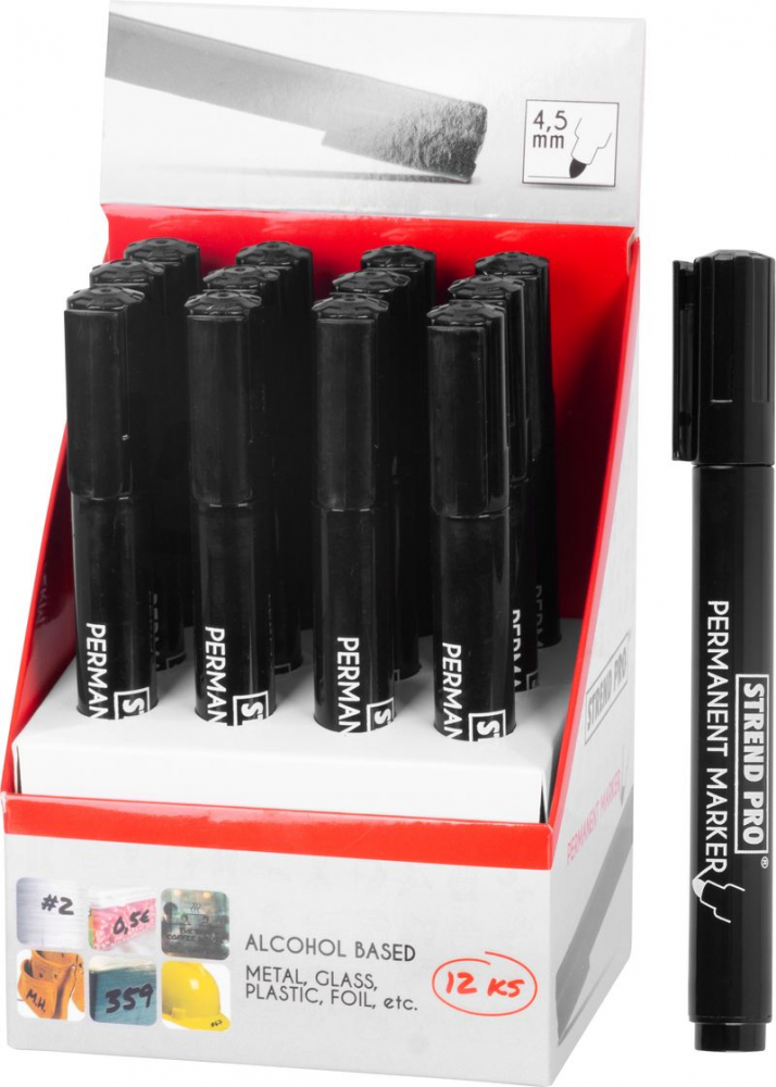 Marker permanent negru SK [2]
