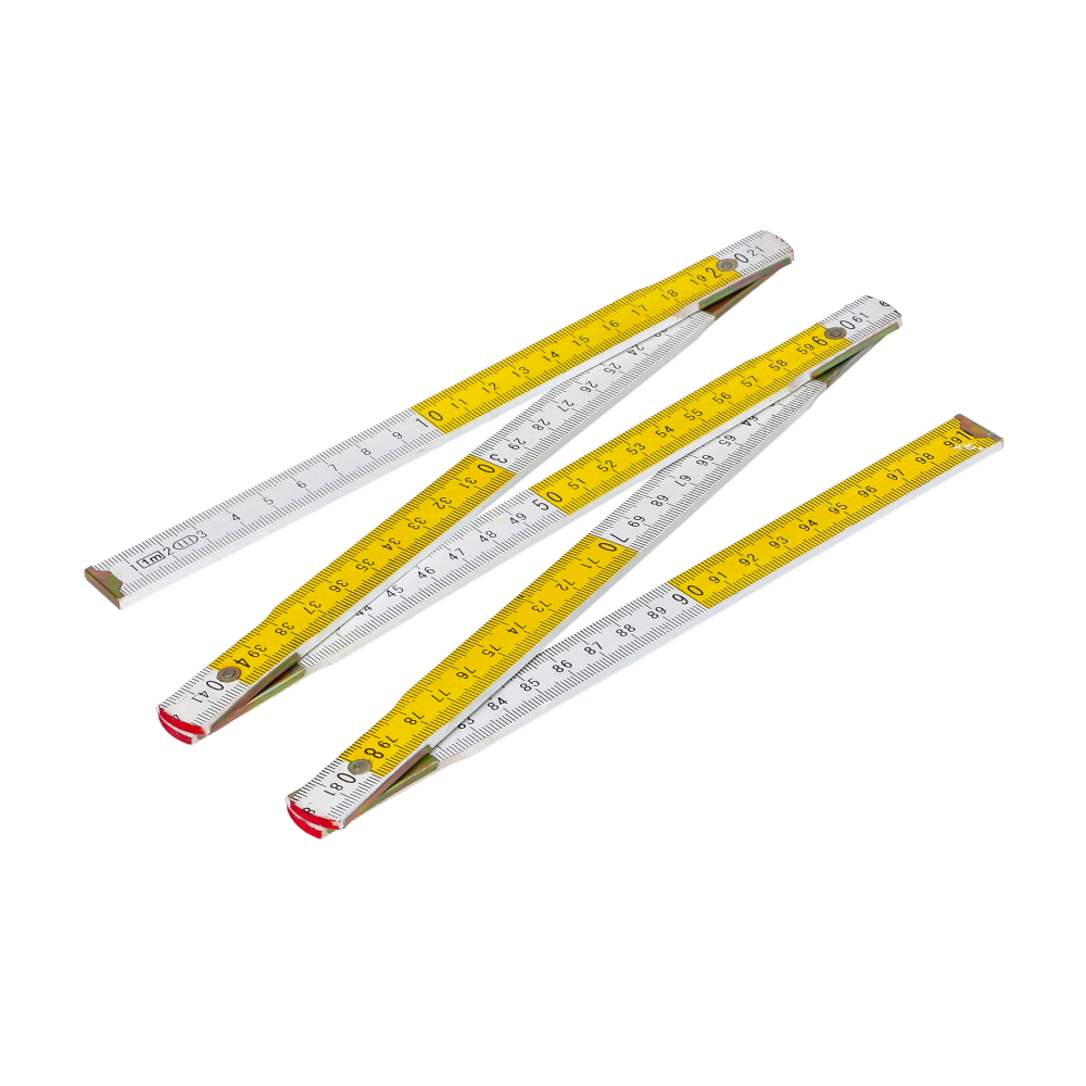 Metru pentru tamplar din lemn lungime 1m Faster Tools [2]