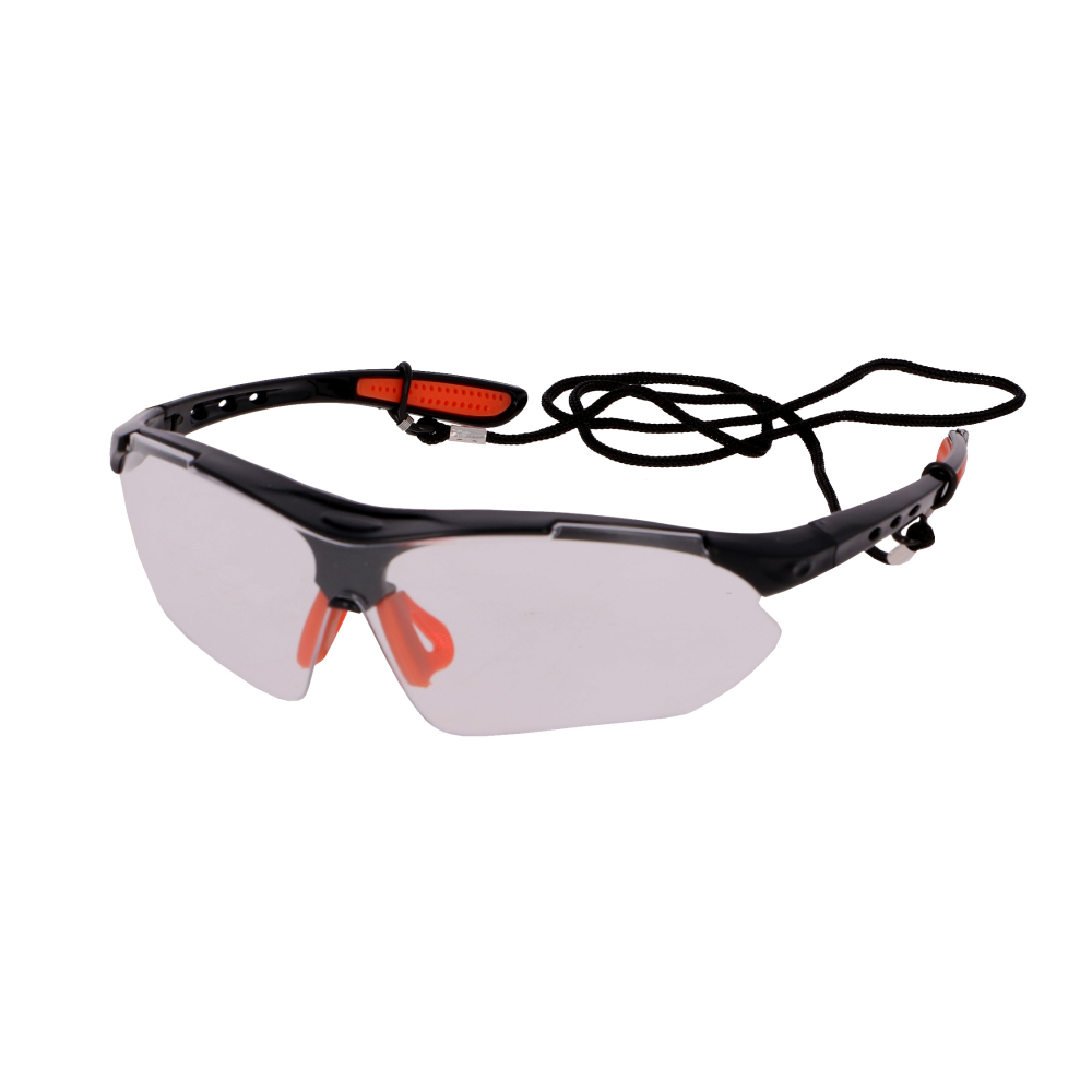 Ochelari de protectie transparenti cu snur si husa pentru protectie PROTECT2U [1]