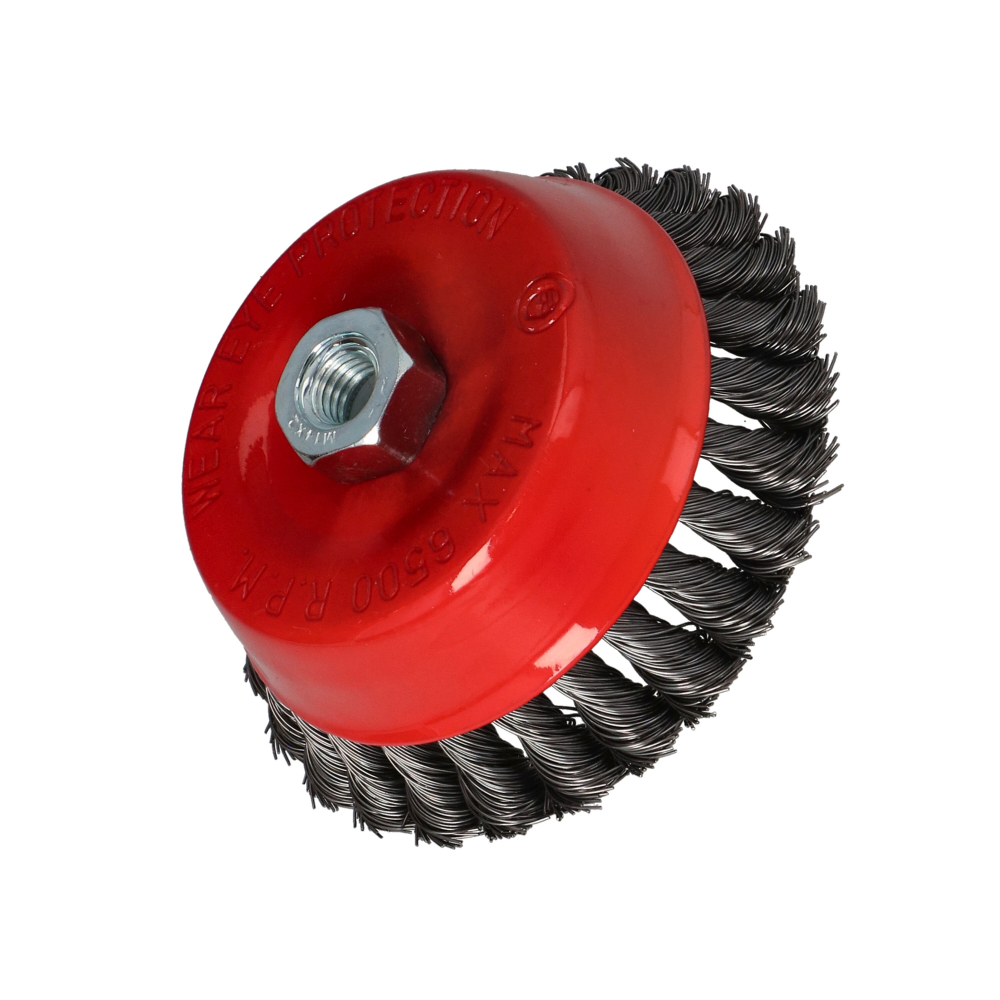 Perie cupa toron 100mm pentru polizor unghiular Faster Tools [2]