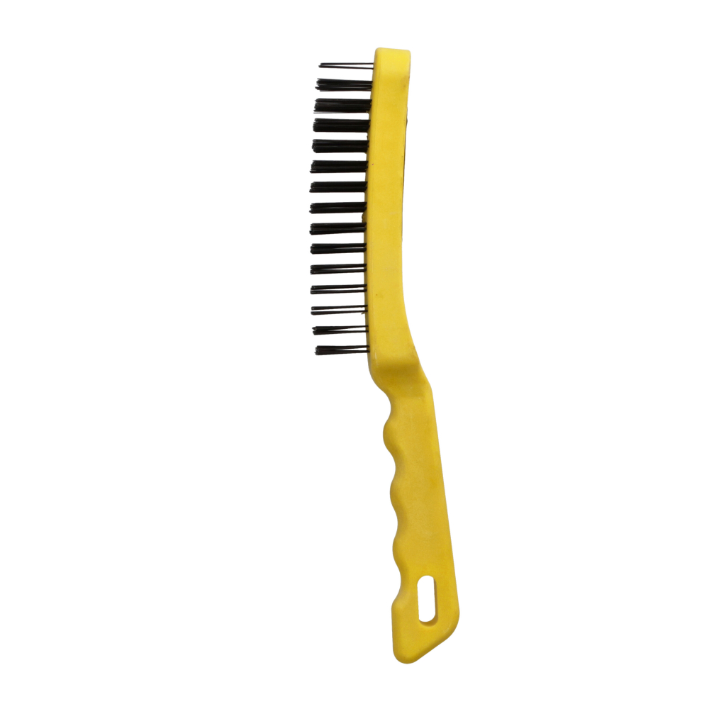 Perie sarma cu maner din plastic si 6 randuri de perii din alama Faster Tools [2]