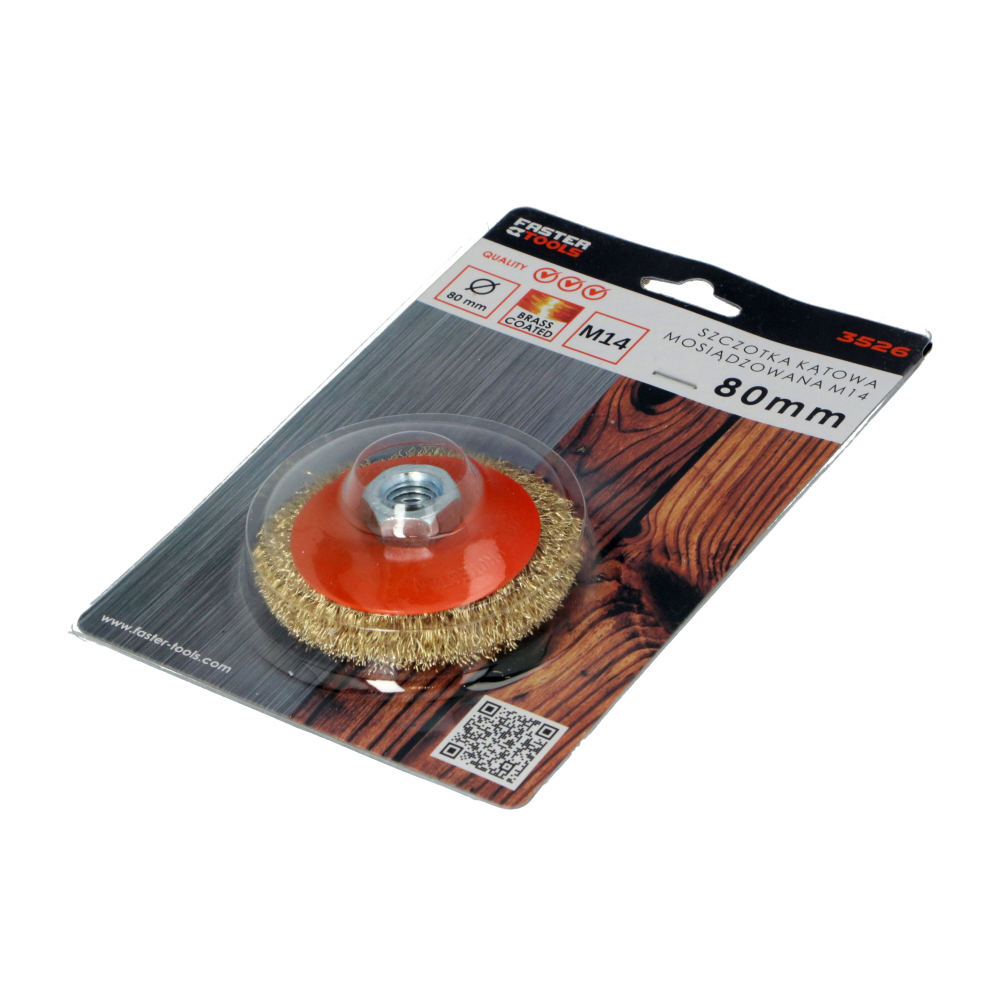 Perie unghiulara pentru polizor unghiular 80mm Faster Tools [4]