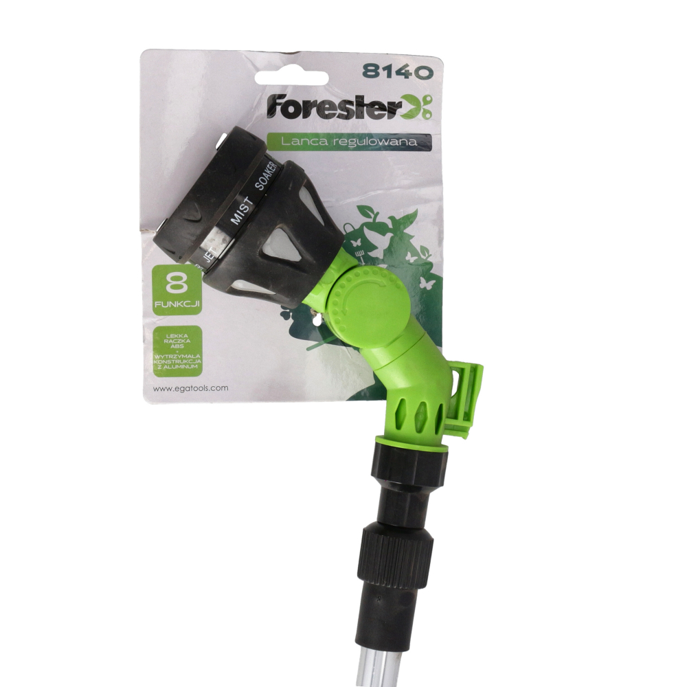 Pistol de stropit telescopic cu 8 functii din ABS cauciucat 860-1410mm Forester [3]