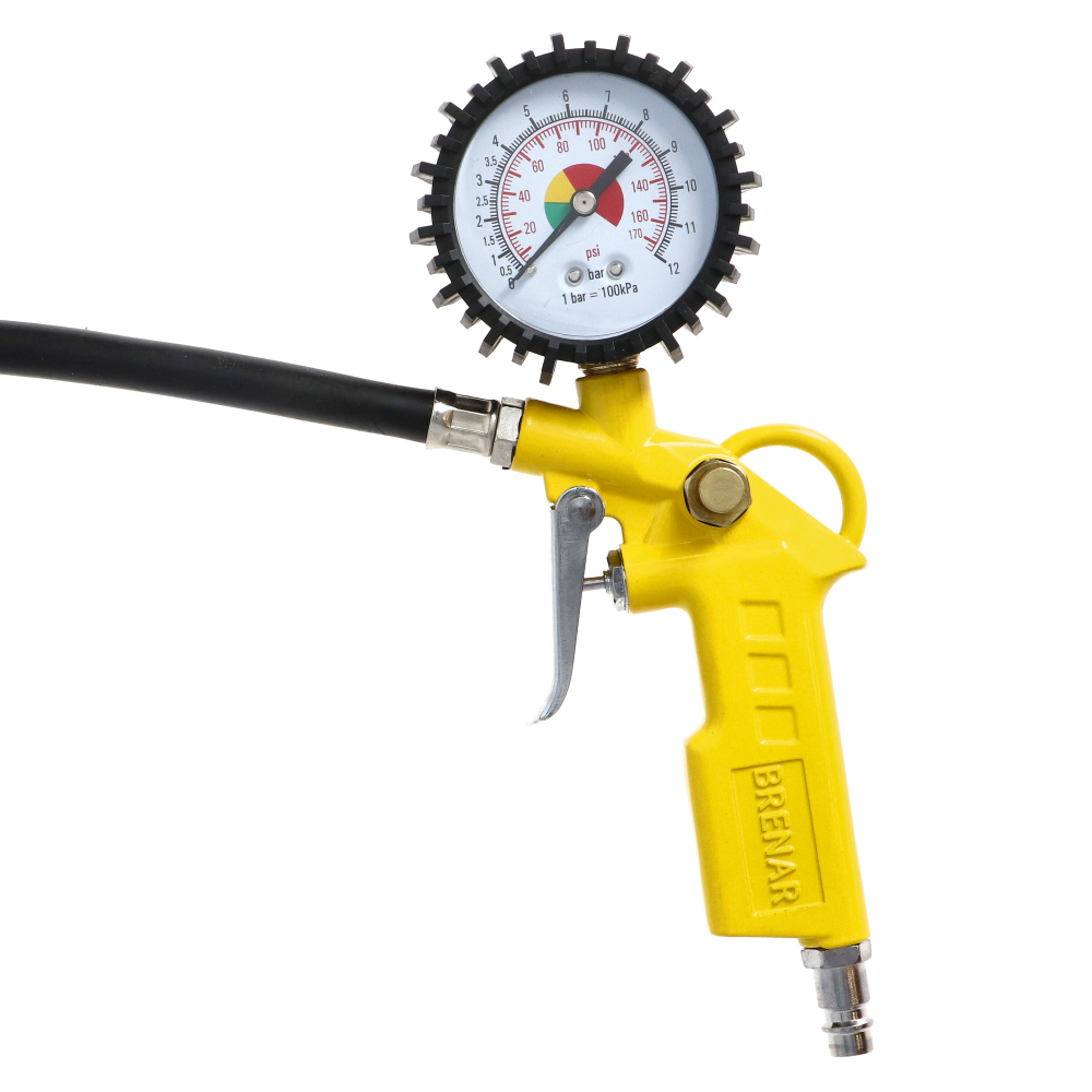 Pistol cu manometru pentru presiune aer max. 12 bari Faster Tools [3]