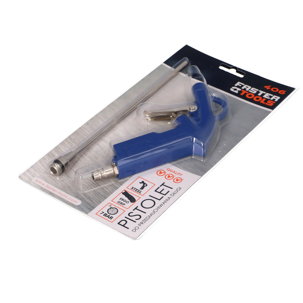 Pistol de suflat cu tija lunga 210mm Faster Tools [3]
