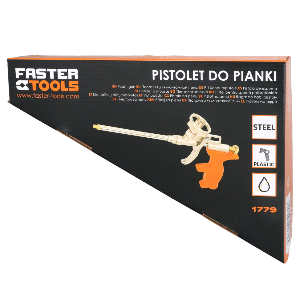 Pistol pentru spuma metalic Faster Tools [3]