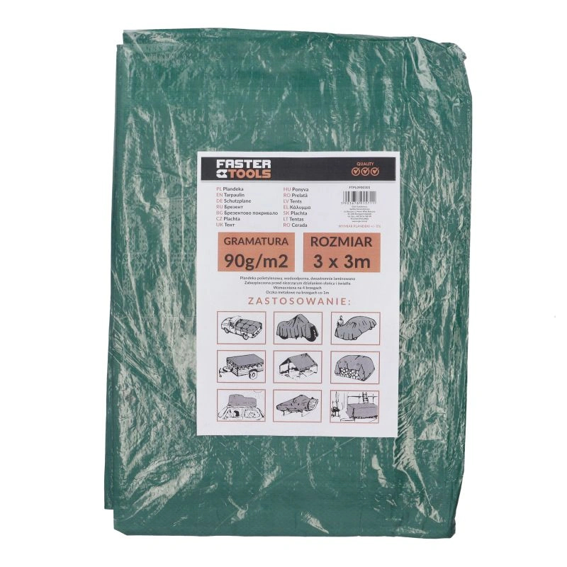 Prelata 3x3m 90gr./mp Faster Tools [2]